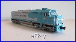 N Scale Kato SDP40F Maersk Locmotive with Factory DCC & Sound