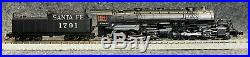 N Scale Life Like Heritage Collection AT&SF 2-8-8-2 #1791 withESU DCC & Sound