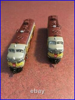 N-Scale (Lot of 2) Rapido FP9A CP Locomotive Engines both with DCC and Sound