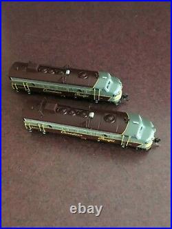 N-Scale (Lot of 2) Rapido FP9A CP Locomotive Engines both with DCC and Sound