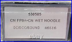 N Scale Rapido Canadian National CN 530505 FP9A #6516 DCC/Sound New