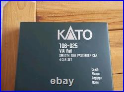 N Scale Rapido F40ph Via Rail Locomotive With DCC And Sound KatoVIApassenger Set
