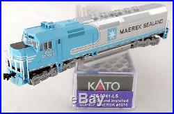 N Scale SDP40F Locomotive withDCC + Sound MAERSK #6976 Kato Kobo #176-9241-LS