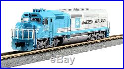 N Scale SDP40F Locomotive withDCC + Sound MAERSK #6976 Kato Kobo #176-9241-LS