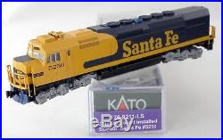 N Scale SDP40F Locomotive withDCC & Sound Santa Fe #5250 KATO Kobo 176-9211-LS