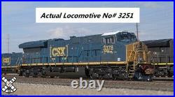 N Scale ScaleTrains Rivet Counter GE 4 GEVO CSX. ET44C4 #3251 LokSound DCC Sound