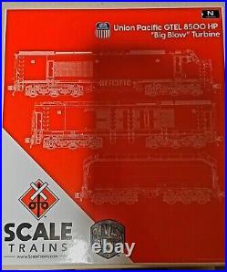N Scale Scaletrains rivet counter GTEL 8500 HP Turbine #1 DCC/SOUND Kato Micro