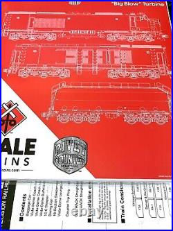 N Scale Union Pacific 8500 HP TURBINE With SOUND/DCC UP SXT33528