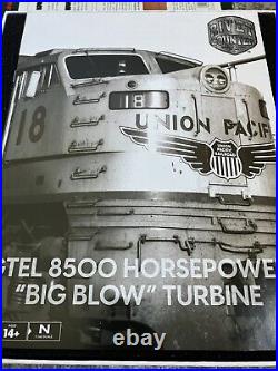 N Scale Union Pacific 8500 HP TURBINE With SOUND/DCC UP SXT33528