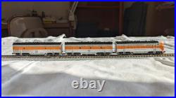 N scale Intermountain Western Pacific F-7 A, B, B set. DCC No sound