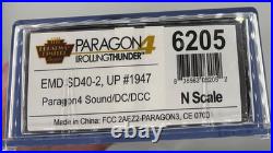 N-scale UNION PACIFIC EMD SD40-2 BROADWAY LTD WithPARAGON4 ROLLING THUNDER SOUND N-scale UNION PACIFIC EMD SD40-2 BROADWAY LTD WithPARAGON4 ROLLING THUNDER SOUND