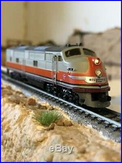 N scale locomotive emd E6A broadwaylimited dcc+sound milw#15A 3020 mars light