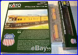 New #844 Up Factory DCC & Sound Fef-3, Water Tenders And 7 Car Pass Illuminated
