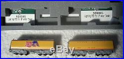 New #844 Up Factory DCC & Sound Fef-3, Water Tenders And 7 Car Pass Illuminated