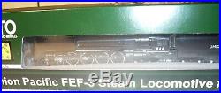 New #844 Up Factory DCC & Sound Fef-3, Water Tenders And 7 Car Pass Illuminated