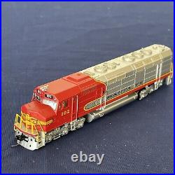 New! Athearn N-Scale 25380 EMD FP45 Santa Fe #102 DCC&Sound