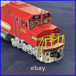 New! Athearn N-Scale 25380 EMD FP45 Santa Fe #102 DCC&Sound