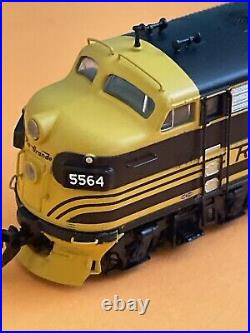 New! BWL 9080 N-Scale EMD F7A DRGW 5564 No/Sound DCC Ready Stealth