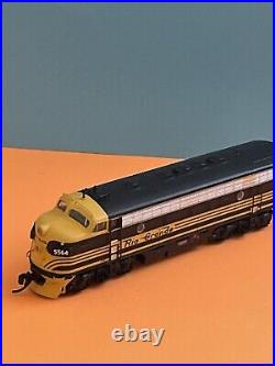New! BWL 9080 N-Scale EMD F7A DRGW 5564 No/Sound DCC Ready Stealth
