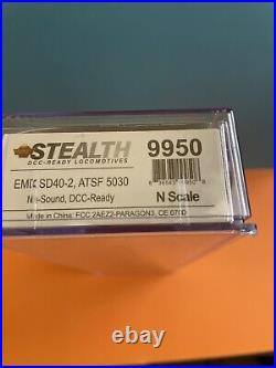 New! BWL 9950 N-Scale SD40-2 ATSF 5030 No Sound/ DCC Ready