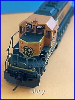 New! BWL 9952 N-Scale EMD SD40-3 BNSF 6366 No Sound DCC Ready Stealth