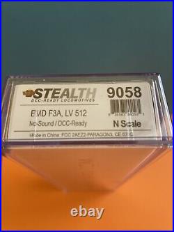 New! BWL EMD F3A LV 512 No/Sound DCC Ready Stealth