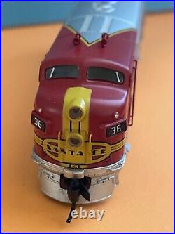 New! BWL N-Scale 9054 EMD F3A ATSF 36C No/Sound DCC Ready Stealth