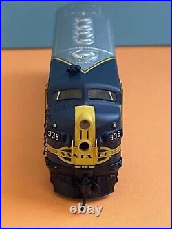 New! BWL N-Scale 9072 EMD F7A ATSF NO/Sound /DCC Ready Stealth