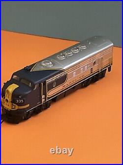 New! BWL N-Scale 9072 EMD F7A ATSF NO/Sound /DCC Ready Stealth