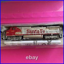 New! Bachmann N-Scale 67352 GE Dash-840CW Santa Fe DCC WithSound
