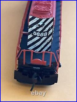 New! Broadway Limited 9954 N-Scale EMD SD40-2 CP 5668 No/Sound DCC Ready Stealth