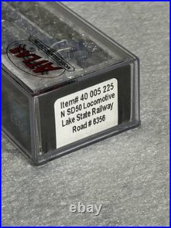 Nice Atlas Gold Series Lake State Railway SD-50 DCC/ESU SOUND Loco N Scale