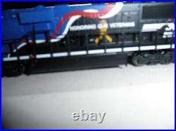 Norfolk Southern Honoring our Veterans SD60E with DCC & sound
