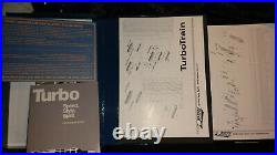 RARE! Rapido N Scale TurboTrain 5pcs set Amtrak DCC withSound and extra couplers