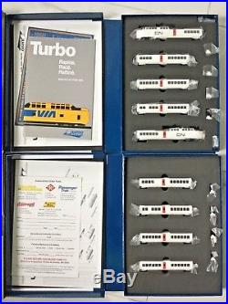 Rapido 1/160 N Scale Canadian National Turbo Train 9 Car Set Dc/dcc Sound 520505