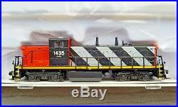 Rapido 1/160 N Scale Cn Stripe Gmd-1a Locomotive Rd# 1435 Dcc/sound 070537 F/s