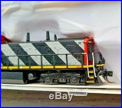 Rapido 1/160 N Scale Cn Stripe Gmd-1a Locomotive Rd# 1435 Dcc/sound 070537 F/s