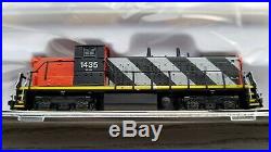 Rapido 1/160 N Scale Cn Stripe Gmd-1a Locomotive Rd# 1435 Dcc/sound 070537 F/s