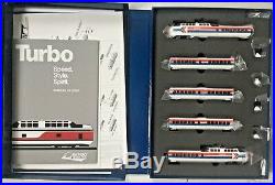Rapido 1/160 N Scale Late Amtrak Turbo Train 5 Car Set Dc/dcc Sound # 520504 F/s