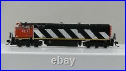 Rapido 540506 N Scale GE DASH 8-40CM CN (Stripes) #2427 DCC & Sound