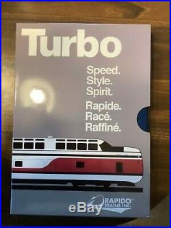 Rapido N Scale 520503 Early Amtrak Turbotrain DCC & Sound