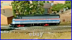 Rapido n-scale Amtrak EMD FL9 phase III with DCC and sound