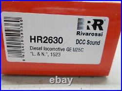 Rivarossil & N Diesel Locomotivege U25c-dcc Sound #1523ho Scale