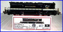 SCALETRAINS N SCALE EMD SD40-2 LOCOMOTIVE WithLOK SOUND&DCC SOUTHERN RW SXT33813