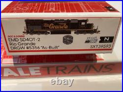 ScaleTrains N EMD SD40T-2 Rio Grande D&RGW #5356 DCC/Sound SXT39593 NEW