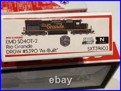 ScaleTrains N EMD SD40T-2 Rio Grande D&RGW #5390 DCC/ SOUND SXT39603 NEW