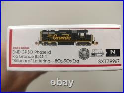 ScaleTrains Rivet Counter N GP30 Rio Grande #3014 DCC Sound NEW SXT39967