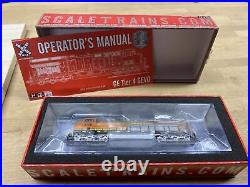 ScaleTrains Rivet Counter N Scale Tier 4 Gevo DCC and Sound BNSF 3726 STX32005