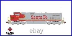 Scale Trains Sxt38515 N Scale Santa Fe Dash 9 Lok Sound & DCC Rd#640