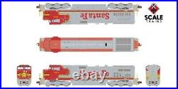 Scale Trains Sxt38515 N Scale Santa Fe Dash 9 Lok Sound & DCC Rd#640